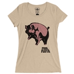 Pink Floyd Algie Pig Ladies T Shirt - Relaxed Fit