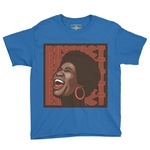 Aretha Respect Hoops Youth T-Shirt - Lightweight Vintage Children & Toddlers