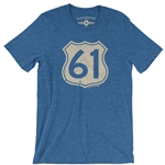 Highway 61 T-Shirt - Lightweight Vintage Style