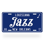 Jazz License Plate