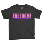 Aretha Franklin Freedom! Youth T-Shirt - Lightweight Vintage Children & Toddlers