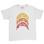 Monterey Pop Festival Red Hombre Youth T-Shirt - Lightweight Vintage Children & Toddlers
