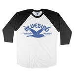 Bluebird Records Logo Baseball T-Shirt