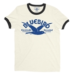 Bluebird Records Logo Ringer T-Shirt