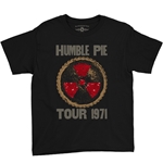 Nuclear Pie '71 Tour Humble Pie Youth T-Shirt - Lightweight Vintage Children & Toddlers