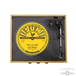 Sun Records Elvis Presley That's All Right Mama Turntable Slip Mat - Yellow