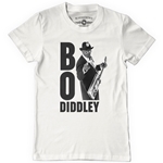 Ltd. Edition Bo Diddley Guitar T-Shirt - Classic Heavy Cotton