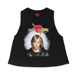 Classic Tom Petty and the Heartbreakers Racerback Crop Top - Women's