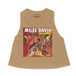Miles Davis Rubberband Racerback Crop Top - Women's