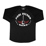 Paul Nelson Band Oval Baseball T-Shirt