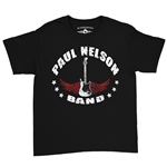Paul Nelson Band Oval Youth T-Shirt - Lightweight Vintage Children & Toddlers