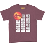 David Bowie Photo Roll Youth T-Shirt - Lightweight Vintage Children & Toddlers