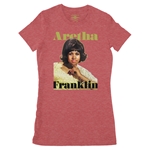 Aretha Franklin Now Ladies T Shirt - Relaxed Fit