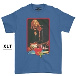 Tom Petty Red Guitar XLT  T-Shirt - Men's Big & Tall