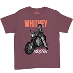 Whitney Houston Motorcycle Youth T-Shirt - Lightweight Vintage Children & Toddlers