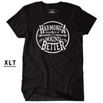 XLT Harmonica Makes it Sound Better T-Shirt - Men's Big & Tall