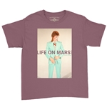 David Bowie Life on Mars? Youth T-Shirt - Lightweight Vintage Children & Toddlers