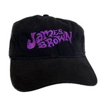 James Brown Logo Unstructured Hat - Black