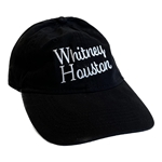 Whitney Houston Unstructured Hat - Black