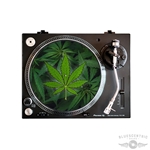 Marijuana Turntable Slip Mat