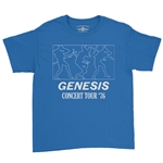 Genesis Concert Tour '76 Youth T-Shirt - Lightweight Vintage Children & Toddlers