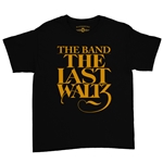 The Band The Last Waltz GOLD Logo Youth T-Shirt - Lightweight Vintage Children & Toddlers