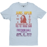 Janis Joplin Full Tilt T-Shirt - Lightweight Vintage Style