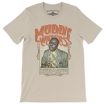 Muddy Waters Concert Poster T-Shirt - Lightweight Vintage Style
