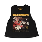 Dead Kennedys In God We Trust Inc. Racerback Crop Top - Women's