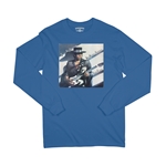 Stevie Ray Vaughan Texas Flood Album Cover Long Sleeve T-Shirt