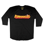 Red Funkadelic Logo Baseball T-Shirt