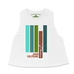 John Coltrane Jazz Racerback Crop Top - Women's