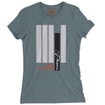 Black and White John Coltrane Ladies T Shirt - Relaxed Fit