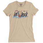 Lets Rock Ladies T Shirt - Relaxed Fit