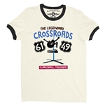 61 & 49 Crossroads Blues Ringer T-Shirt