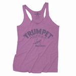 Distressed Trumpet Records Racerback Tank - Women's