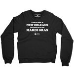 Professor Longhair Mardi Gras Crewneck Sweater