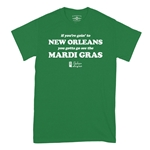 Professor Longhair Mardi Gras T-Shirt - Classic Heavy Cotton