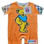 Grateful Dead Dancing Bear Onesie Romper - Infants 12-18 months