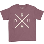 Drum Lines Youth T-Shirt - Lightweight Vintage Children & Toddlers