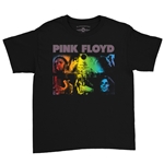 Pink Floyd Dark Side Graphic Youth T-Shirt - Lightweight Vintage Children & Toddlers