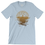 Sun Records Reflection Front Only T-Shirt - Lightweight Vintage Style