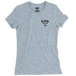 Sun Records Logo Pocket Ladies T Shirt - Relaxed Fit