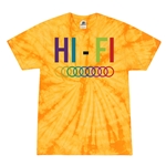 High Fidelity Tie-Dye T-Shirt - Yellow