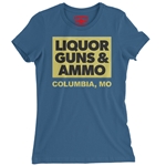 Liquor Guns & Ammo Ladies T Shirt - Relaxed Fit