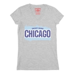 Sweet Home Chicago V-Neck T Shirt - Women's