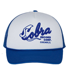Cobra Records Trucker Hat - Royal Blue / White Face Foam