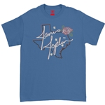 Janis Joplin Texas Rose T-Shirt - Classic Heavy Cotton