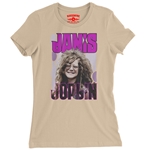 Janis Joplin Ladies T Shirt - Relaxed Fit