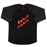 David Bowie Pinups Logo Baseball T-Shirt